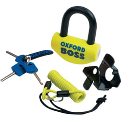 Oxford Boss 12,7mm Verrou de disque, jaune pour Hommes