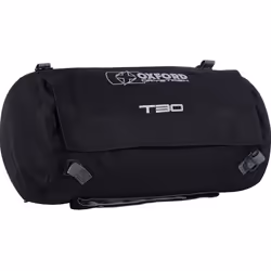 Oxford Drystash T30 Sac roulant de moto, noir, taille 21-30l pour Hommes