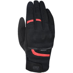 Oxford Brisbane Air Gants de moto, noir-rouge, taille M pour Hommes
