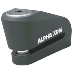 Oxford Alpha XD14 Stainless Verrouillage de disque (14mm Pin), noir pour Hommes