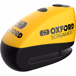 Oxford Screamer 7 Verrouillage de disque d’alarme, jaune pour Hommes