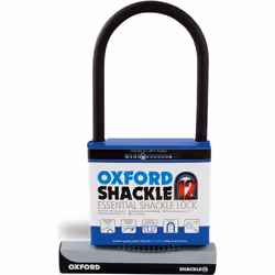 Oxford Shackle 12 Large Serrure de Manille, noir