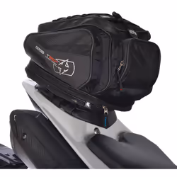 Oxford T30R Sac de queue de moto, noir, taille 21-30l pour Hommes