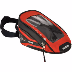 Oxford M1R Micro Sac de réservoir magnétique, rouge pour Hommes