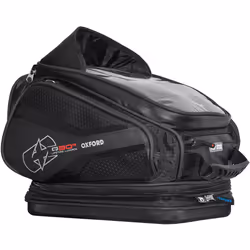 Oxford Q30R Sac à réservoir de libération rapide, noir pour Hommes