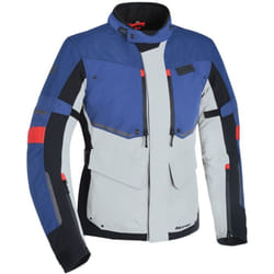 Oxford Mondial Veste textile de moto, rouge-bleu, taille 5XL pour Hommes
