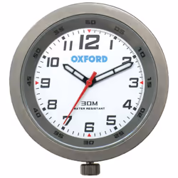 Oxford Analogue Horloge de moto, gris pour Hommes