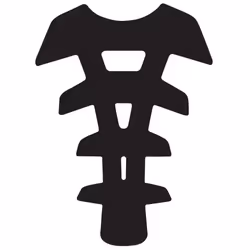 Oxford Arachnid Spine Gel Tankpad, noir pour Hommes - Vue supplémentaire 2