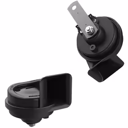Oxford Foghorn 12V Corne de moto, noir pour Hommes