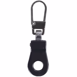 Oxford Zip Pullers Pullers Zipper de remplacement, noir pour Hommes