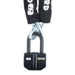 Oxford Antivol chaîne Boss Alarm 16mm + chaine 12X2.0