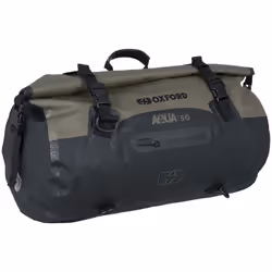 Oxford AQUA T-50 Sac de rouleau, noir-vert, taille 41-50l pour Hommes
