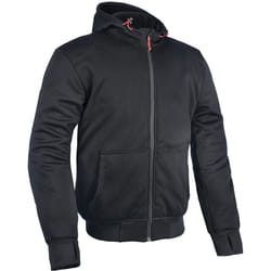 Oxford Super 2.0 Sweat à capuche de moto, noir, taille XL pour Hommes