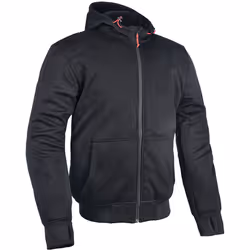 Oxford Super 2.0 Sweat à capuche de moto, noir, taille 5XL pour Hommes