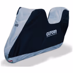 Oxford Aquatex Essential Housse de moto intérieure et extérieure, noir, taille L pour Hommes
