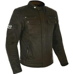 Oxford Hardy Wax Veste Textile moto, vert, taille 4XL pour Hommes