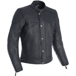 Oxford Hampton Veste en cuir de moto, noir, taille L pour Hommes
