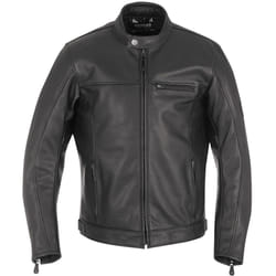Oxford Walton Veste en cuir de moto, noir, taille XL pour Hommes