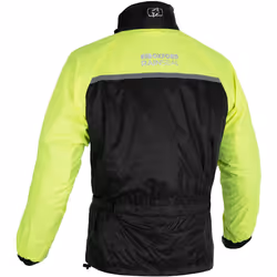 Oxford Rainseal 2022 Veste de pluie, noir-jaune, taille XL pour Hommes