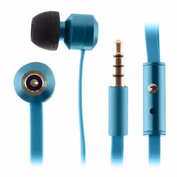 KitSound KSRIBBL écouteur/casque Avec fil Ecouteurs Appels/Musique Bleu