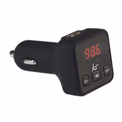 KitSound MyFM2, FM, 87,5 - 107,9 MHz, LCD, Bluetooth, Allume-cigare, 5 V