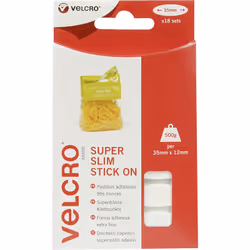 fabricant et numéro du fabricant VELCRO®VEL-EC60212 données techniques Contenu: 18 pc(s) Largeur: 12 mm Longueur: 35 mm infor ...