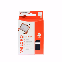 Velcro VEL-EC60236, Noir, 25 mm, 25 mm, 24 pièce(s)