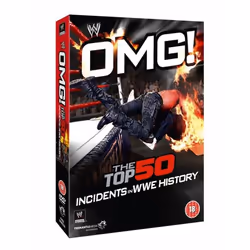 WWE OMG - The Top 50 Incidents, DVD, Sports, 2D, 329 min, 3 disques, Sport