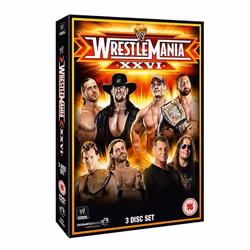 WWE Wrestlemania 26, DVD, Sports, 2D, 487 min, 3 disques, Sport