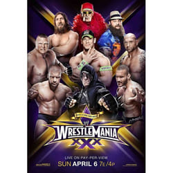 WWE WrestleMania 30 DVD Allemand, Anglais, Français