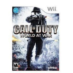 Activision Call of Duty:World at War, Nintendo Wii Anglais, Espagnol