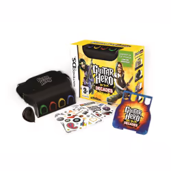 Activision Guitar Hero On Tour 2 Decades + Guitar Grip, NDS, ITA, Nintendo DS, Tout le monde