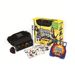 Activision Guitar Hero On Tour 2 Decades + Guitar Grip, NDS, ITA Italien Nintendo DS