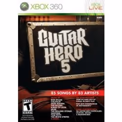 Activision Guitar Hero 5, Xbox 360, T (Teen)
