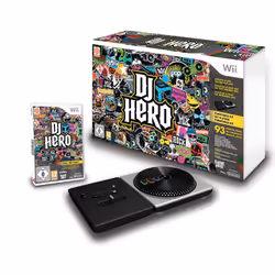 Activision DJ Hero, Wii, Wii, Mode Multiplayer, T (Teen), Support physique