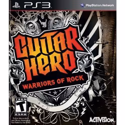 Activision Guitar Hero: Warriors of Rock, PS3, PlayStation 3, T (Teen)