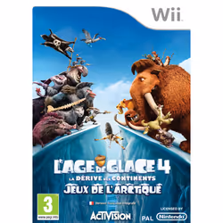 Activision L'Age de Glace 4 : La Dérive des Continents – Jeux de l’Arctique, Wii, Tout le monde, Support physique