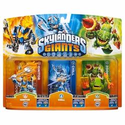 Activision Skylanders Giants Triple pack B, Multicolore