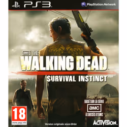 Activision The Walking Dead : Survival Instinct, PlayStation 3, M (Mature), Support physique