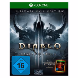Activision Diablo 3 Ultimate Evil Edition, Xbox One, Mode Multiplayer, Support physique