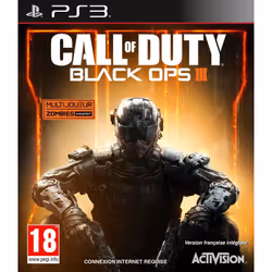 Activision Call of Duty : Black Ops III, PlayStation 3, Mode Multiplayer, M (Mature)