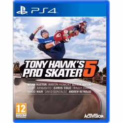 Activision Tony Hawk's Pro Skater 5, PlayStation 4, PlayStation 4, Mode Multiplayer, T (Teen)