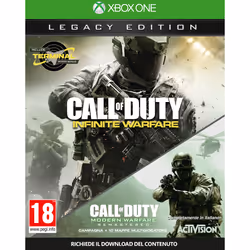 Activision Call of Duty : Infinite Warfare - Legacy Edition Premium Allemand, Anglais, Chinois simplifié, Coréen, Espagnol, Français, Italien, Japonais, Polonais, Portugais, Russe Xbox One