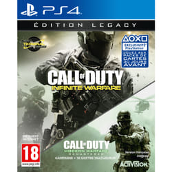 Activision Call of Duty : Infinite Warfare - Legacy Edition Premium Allemand, Anglais, Chinois simplifié, Coréen, Espagnol, Français, Italien, Japonais, Polonais, Portugais, Russe PlayStation 4