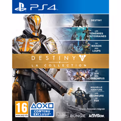 Activision Destiny : La Collection, PlayStation 4, Mode Multiplayer, T (Teen), Support physique