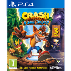 Activision Crash Bandicoot N. Sane Trilogy, PlayStation 4, Tout le monde de plus de 10 ans, Support physique