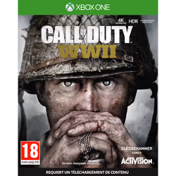 Activision Call of Duty : World War II, Xbox One, Mode Multiplayer, M (Mature), Support physique