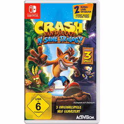 Activision Crash Bandicoot N. Sane Trilogy, Nintendo Switch, Tout le monde, Support physique