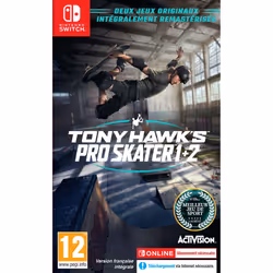 Activision Tony Hawk's Pro Skater 1+2, Nintendo Switch, T (Teen), Support physique