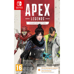 Electronic Arts Code à télécharger - Apex Legends - Édition Champion Spéciale Allemand, Anglais, Chinois simplifié, Coréen, Espagnol, Français, Italien, Japonais, Polonais, Portugais, Russe Nintendo Switch